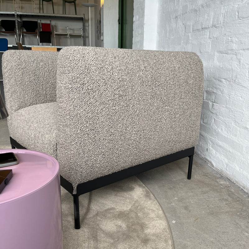 Kartell Sessel Asia Armchair - Bouclé beige - Piero Lissoni - NEU