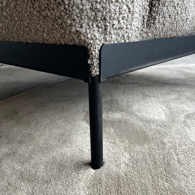 Kartell - Sessel Asia Armchair - Bouclé beige - Piero Lissoni - NEU