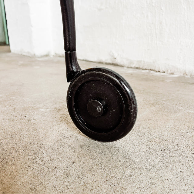 Kartell - Servierwagen/ Tisch Battista - schwarz - Antonio Citterio mit Oliver Löw - NEU