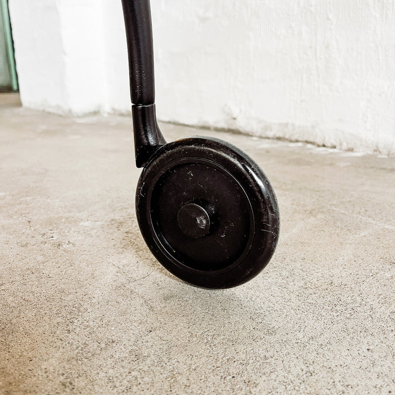 Kartell - Servierwagen/ Tisch Battista - schwarz - Antonio Citterio mit Oliver Löw - NEU