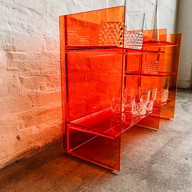 Kartell - Regal Sound-Rack - Mandarine Orange - Ludovica + Roberto Palomba - NEU