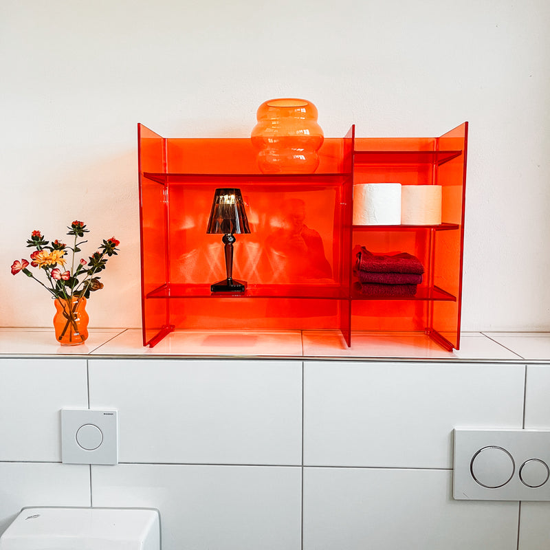 Kartell - Regal Sound-Rack - Mandarine Orange - Ludovica + Roberto Palomba - NEU