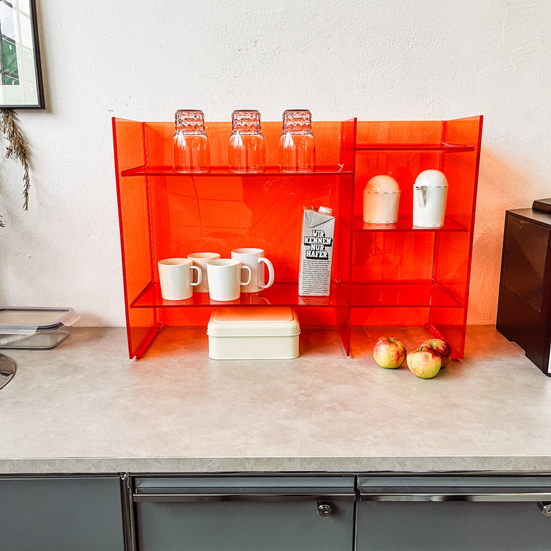 Kartell - Regal Sound-Rack - Mandarine Orange - Ludovica + Roberto Palomba - NEU