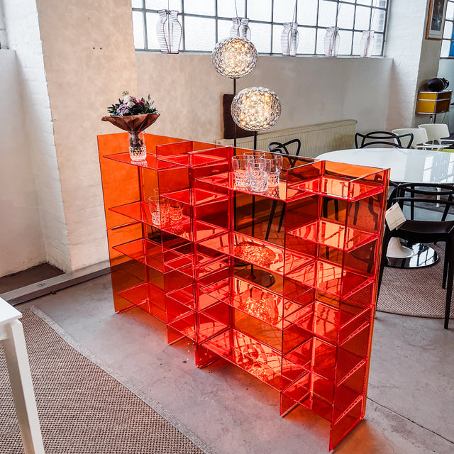 Kartell - Regal Sound-Rack - Mandarine Orange - Ludovica + Roberto Palomba - NEU