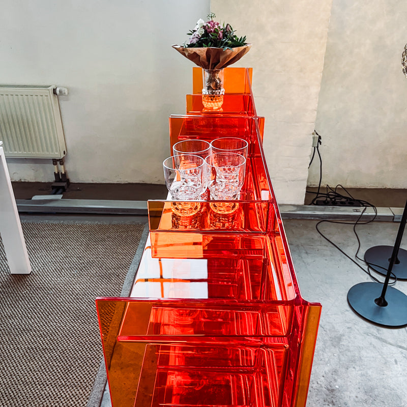 Kartell - Regal Sound-Rack - Mandarine Orange - Ludovica + Roberto Palomba - NEU