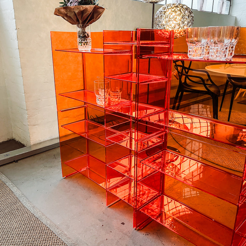 Kartell - Regal Sound-Rack - Mandarine Orange - Ludovica + Roberto Palomba - NEU