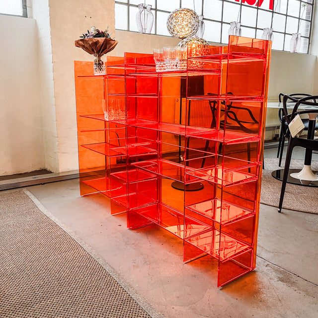 Kartell - Regal Sound-Rack - Mandarine Orange - Ludovica + Roberto Palomba - NEU