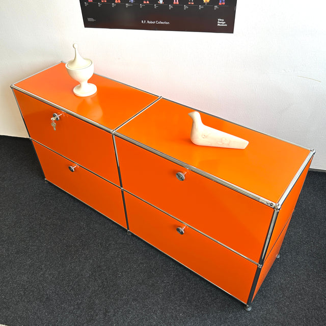 USM Haller - Sideboard - Orange - TOP Zustand!