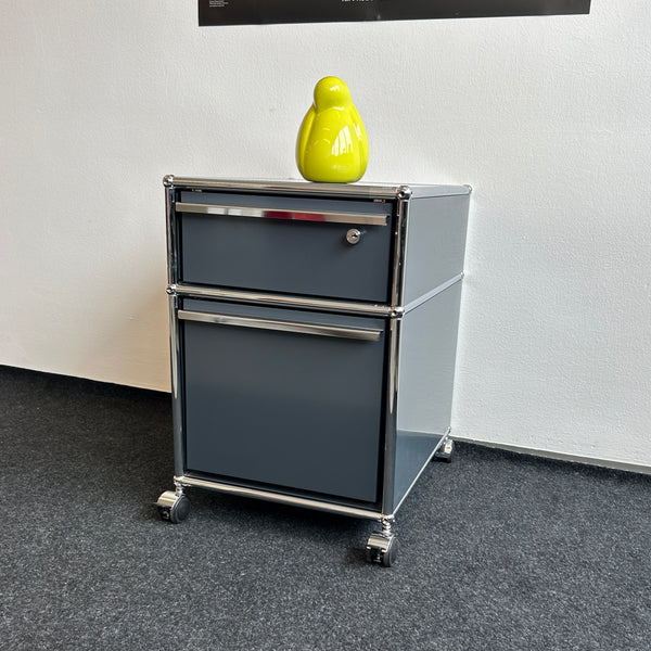 USM Haller - Rollcontainer - Anthrazitgrau - Zwei Schubladen - TOP Zustand!