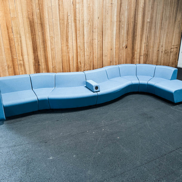 Narbutas - Soft Rock - Sofa Lounge Set - Blau - Sehr Guter Zustand