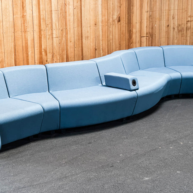 Narbutas - Soft Rock - Sofa Lounge Set - Blau - Sehr Guter Zustand