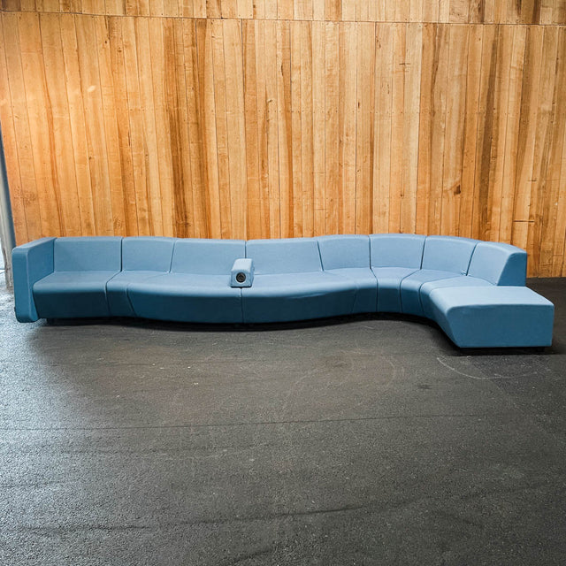 Narbutas - Soft Rock - Sofa Lounge Set - Blau - Sehr Guter Zustand