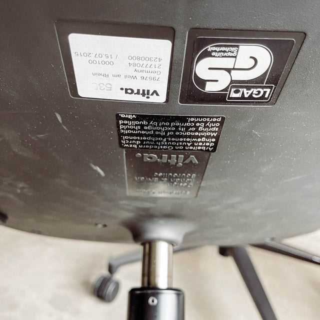 Vitra Bürodrehstuhl Softshell Chair - Stoff cognac - gebrauchter TOP Zustand!