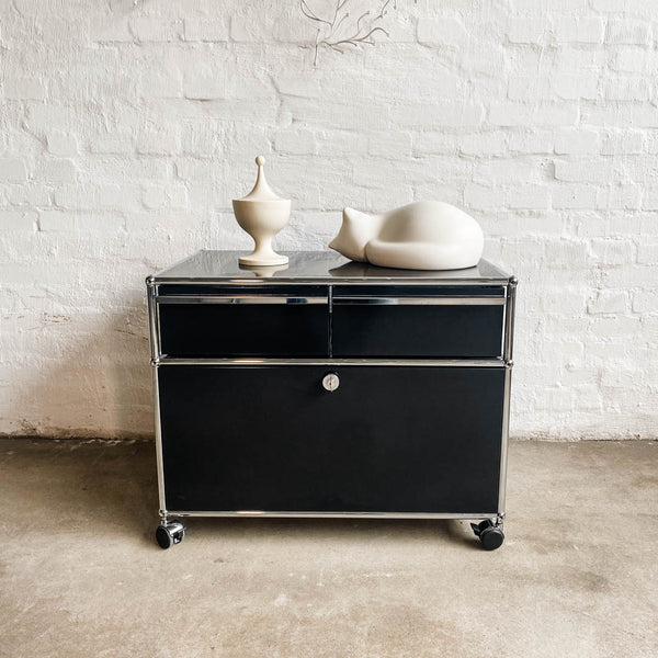 USM Haller - Doppelcontainer - schwarz - gebrauchter TOP Zustand