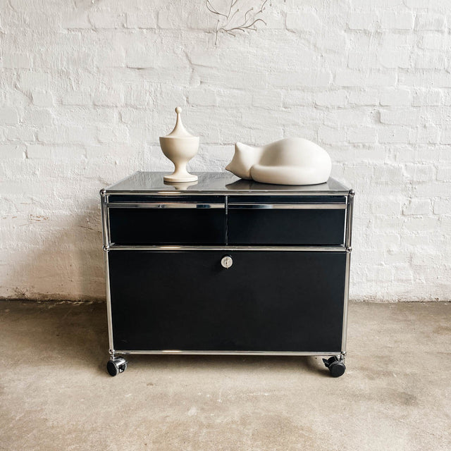 USM Haller - Doppelcontainer - schwarz - gebrauchter TOP Zustand