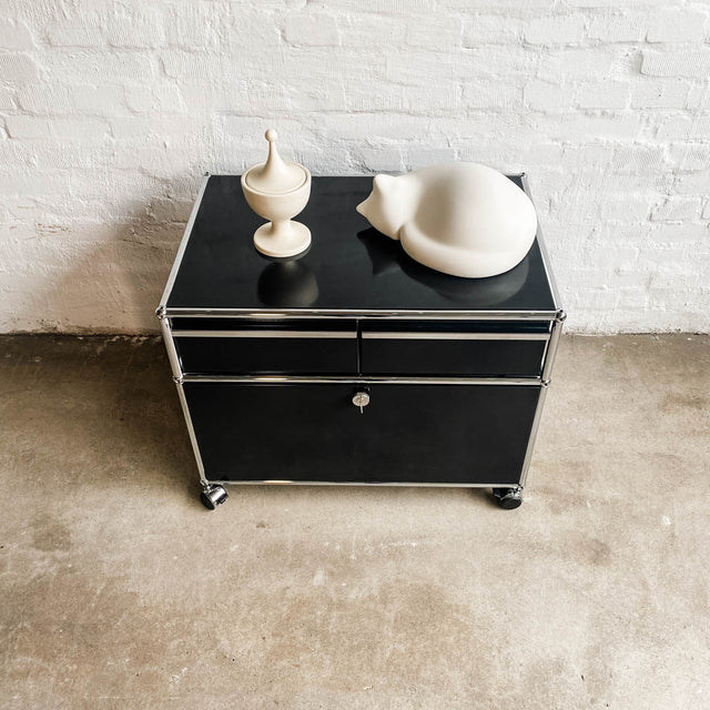 USM Haller - Doppelcontainer - schwarz - gebrauchter TOP Zustand