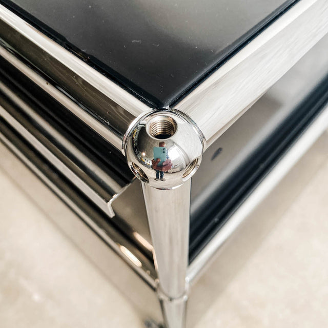 USM Haller - Doppelcontainer - schwarz - gebrauchter TOP Zustand