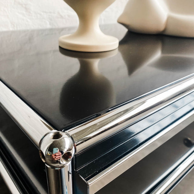 USM Haller - Doppelcontainer - schwarz - gebrauchter TOP Zustand