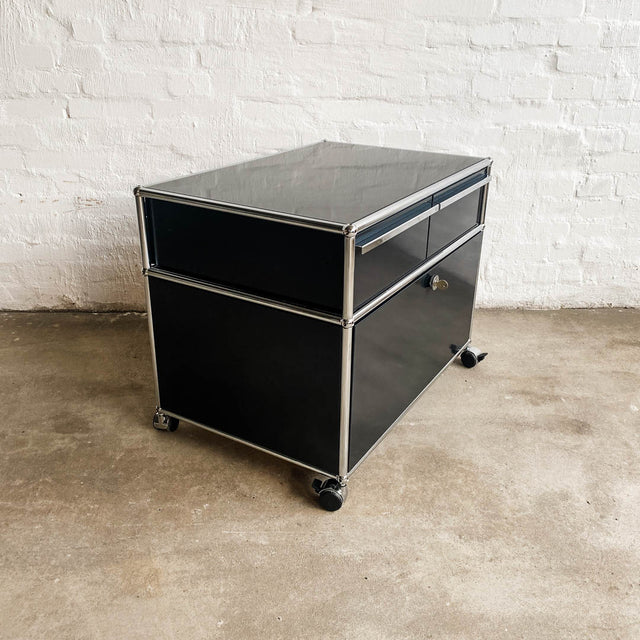 USM Haller - Doppelcontainer - schwarz - gebrauchter TOP Zustand