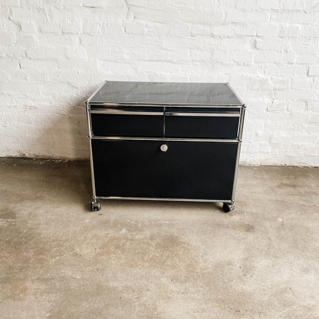 USM Haller - Doppelcontainer - schwarz - gebrauchter TOP Zustand