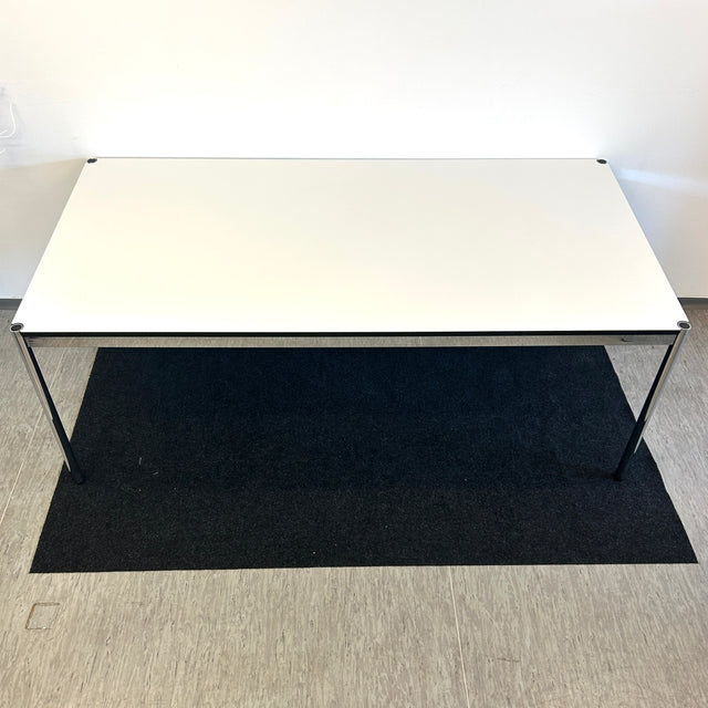 USM Haller Tisch - Ess-/Konferenztisch - Perlgrau - 200 x 100 cm - gebrauchte TOP Qualität