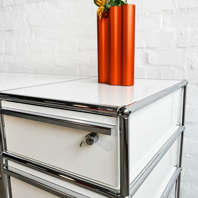 USM Haller Sekretär/Schreibtisch - weiß - gebrauchter TOP Zustand