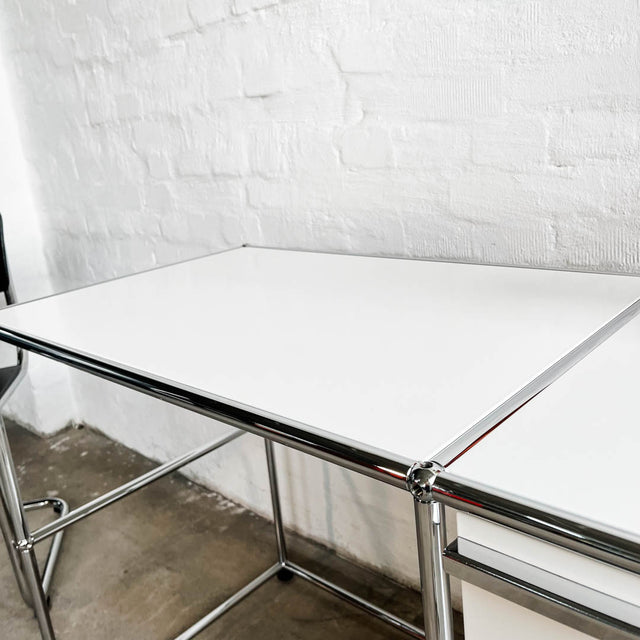 USM Haller Sekretär/Schreibtisch - weiß - gebrauchter TOP Zustand