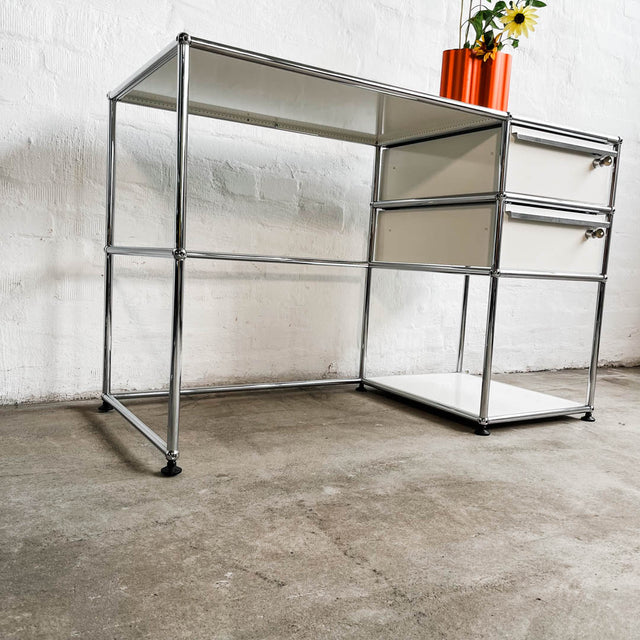 USM Haller Sekretär/Schreibtisch - weiß - gebrauchter TOP Zustand