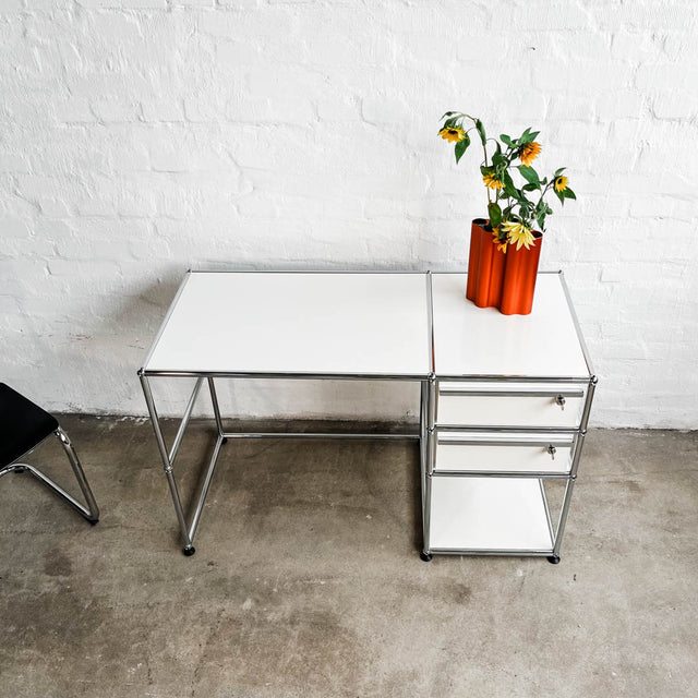 USM Haller Sekretär/Schreibtisch - weiß - gebrauchter TOP Zustand