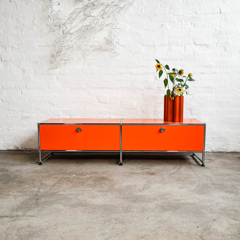 USM Haller - TV/Hifi Lowboard - orange - Top Zustand