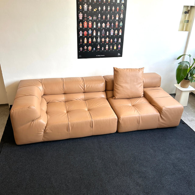 B&B Italia - Tufty Time - Sofa - Leder Beige/Cognac - TOP Zustand!