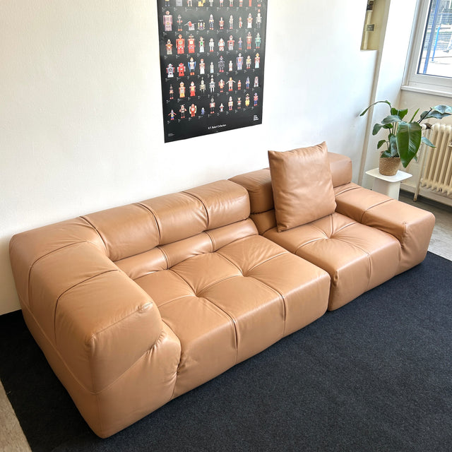 B&B Italia - Tufty Time - Sofa - Leder Beige/Cognac - TOP Zustand!