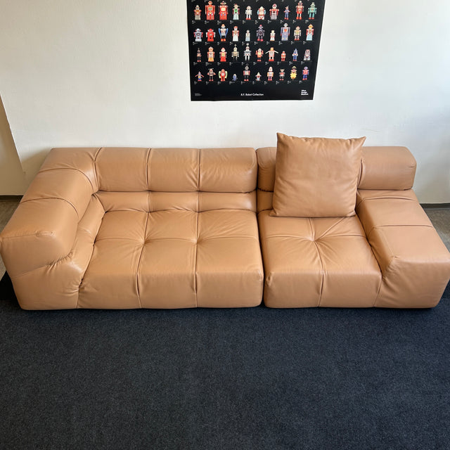 B&B Italia - Tufty Time - Sofa - Leder Beige/Cognac - TOP Zustand!