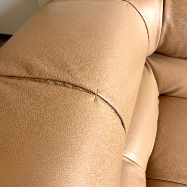 B&B Italia - Tufty Time - Sofa - Leder Beige/Cognac - TOP Zustand!