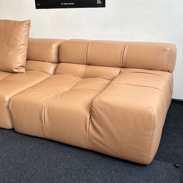 B&B Italia - Tufty Time - Sofa - Leder Beige/Cognac - TOP Zustand!