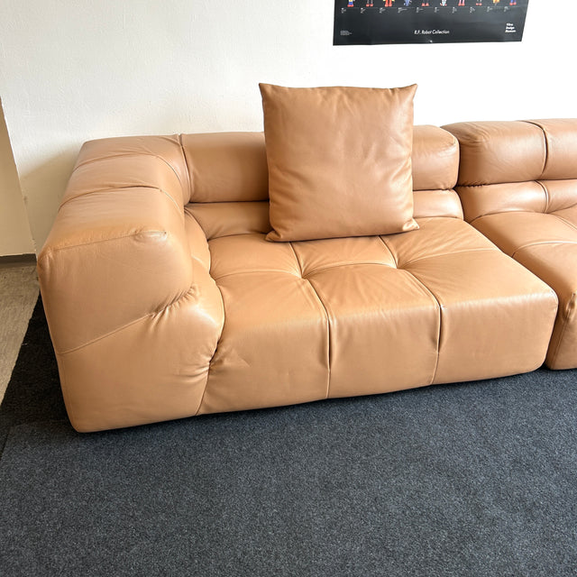 B&B Italia - Tufty Time - Sofa - Leder Beige/Cognac - TOP Zustand!