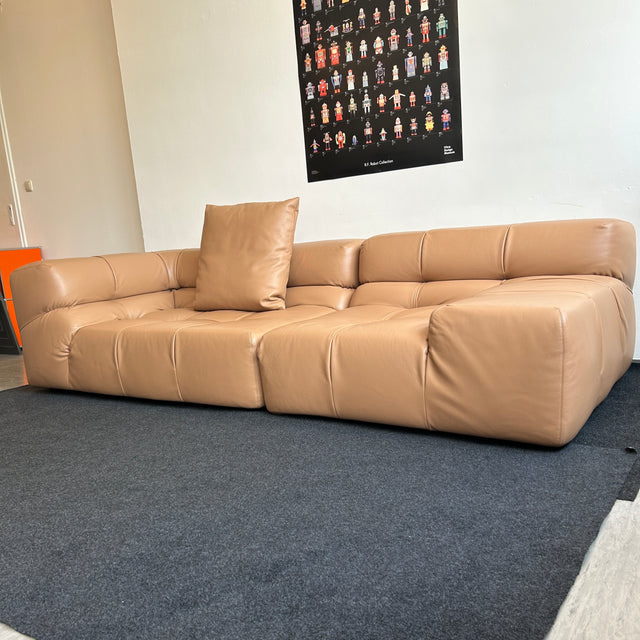 B&B Italia - Tufty Time - Sofa - Leder Beige/Cognac - TOP Zustand!