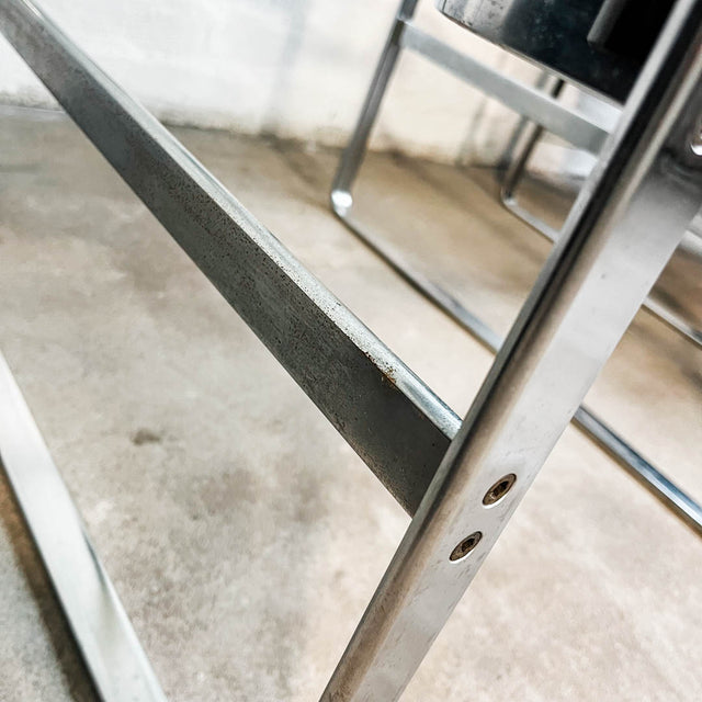 Walter Knoll - Fabricius Side Table - Glas/Mattchrom