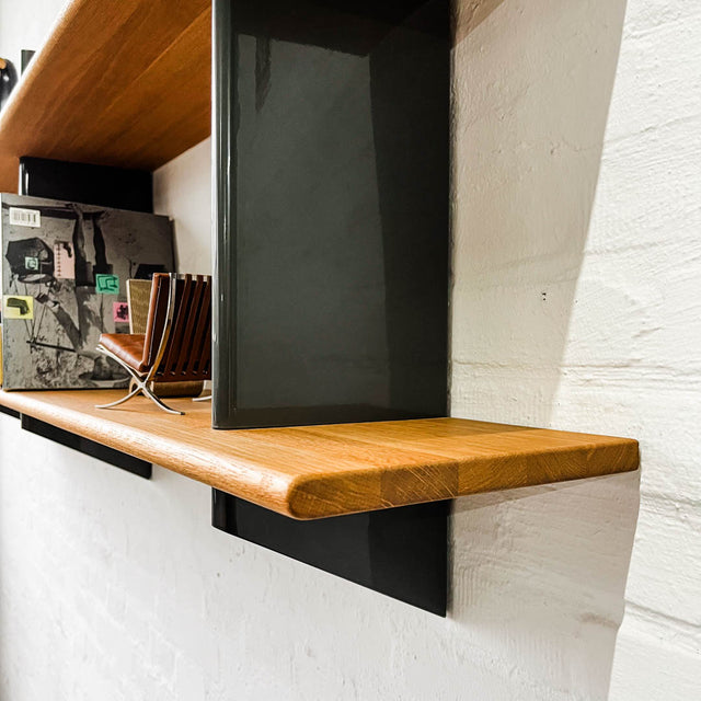 Vitra - Rayonnage Mural Raw Edition - Eiche/dunkelgrau