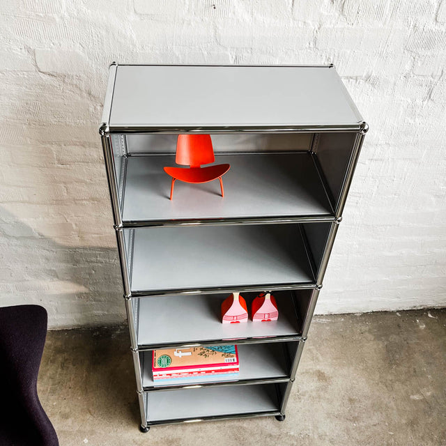 USM Haller - Regal - mattsilber - gebrauchte TOP Qualität