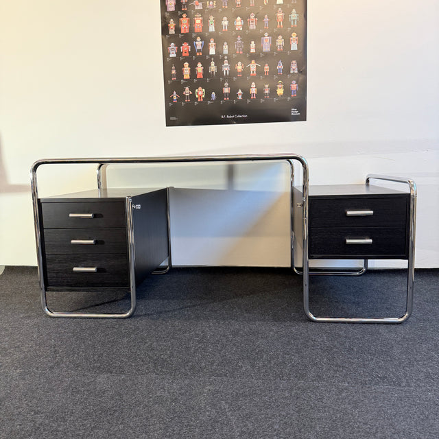 Thonet Schreibtisch S 285 - Esche schwarz - Marcel Breuer - Neuwertig!