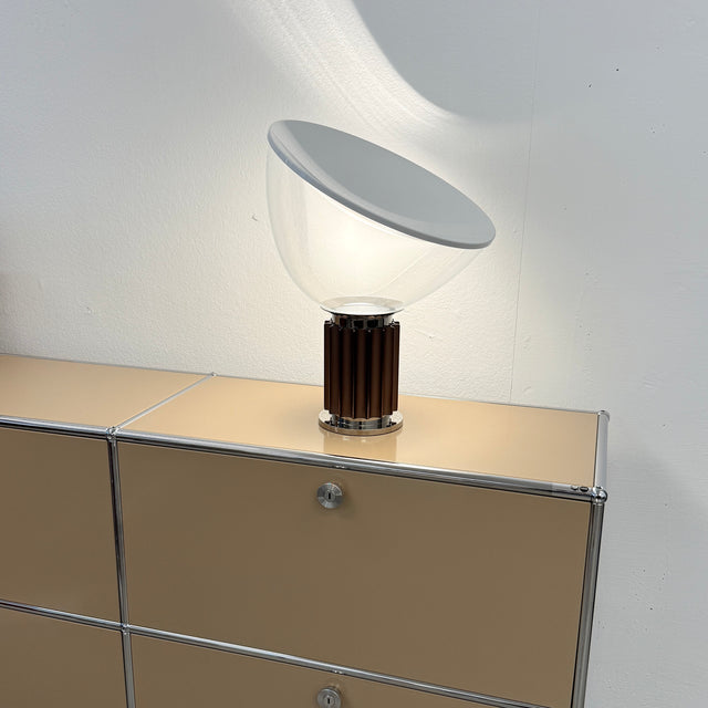 FLOS Taccia Small LED -  Tischlampe - Glas/Bronze - Neuwertig!