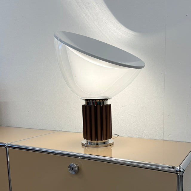 FLOS Taccia Small LED -  Tischlampe - Glas/Bronze - Neuwertig!