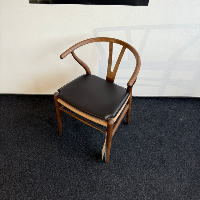 Carl Hansen & Søn - 4er Set CH24 Wishbone Chair - Inkl. Lederauflage - Neuwertig!