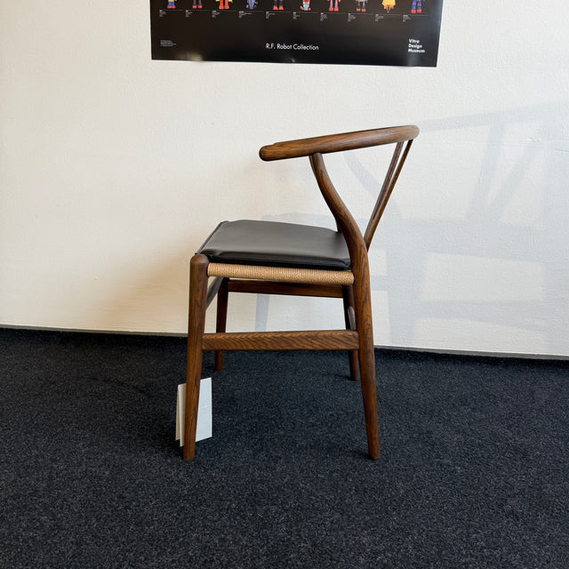 Carl Hansen & Søn - 4er Set CH24 Wishbone Chair - Inkl. Lederauflage - Neuwertig!