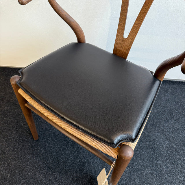 Carl Hansen & Søn - 4er Set CH24 Wishbone Chair - Inkl. Lederauflage - Neuwertig!