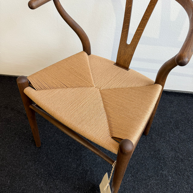 Carl Hansen & Søn - 4er Set CH24 Wishbone Chair - Inkl. Lederauflage - Neuwertig!