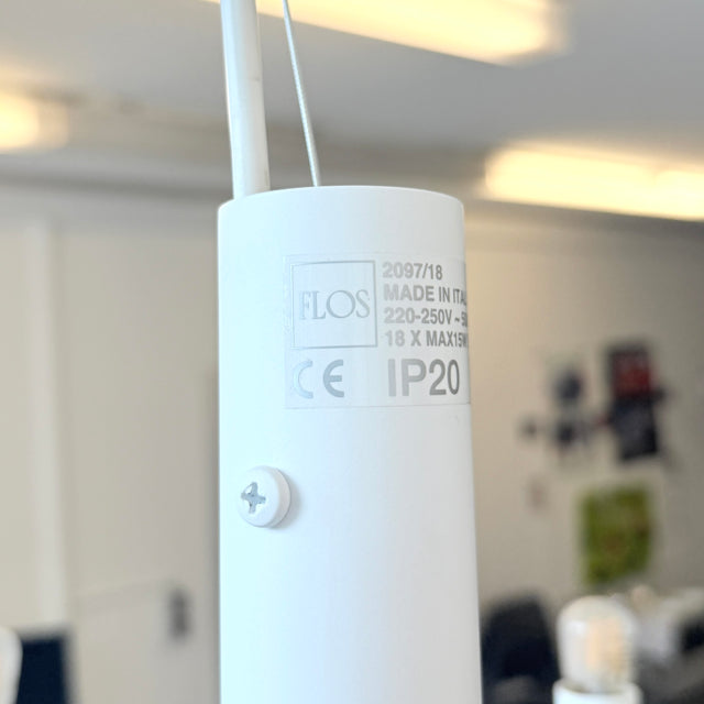 FLOS 2097/18 - Kronleuchter/Deckenleuchte - Weiß matt - Neuwertig!