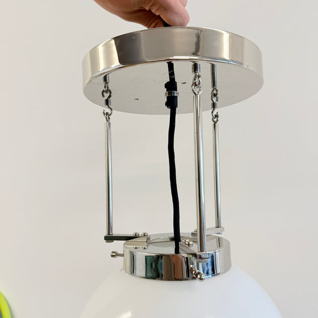 Tecnolumen - DMB 26/250 - Deckenleuchte - Glas/Vernickelt - Neuwertig!