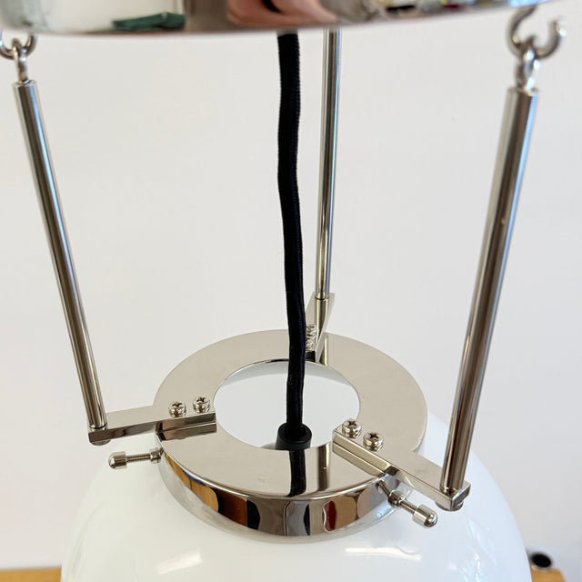 Tecnolumen - DMB 26/250 - Deckenleuchte - Glas/Vernickelt - Neuwertig!